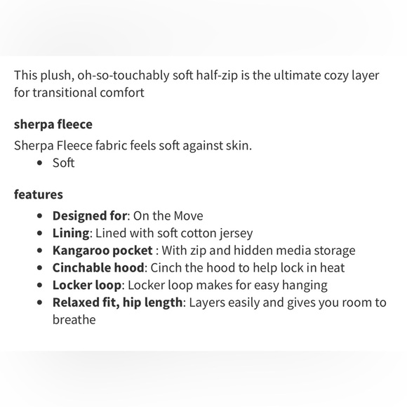 Lululemon oh so Sherpa half zip hoodie dark olive - Picture 16 of 16